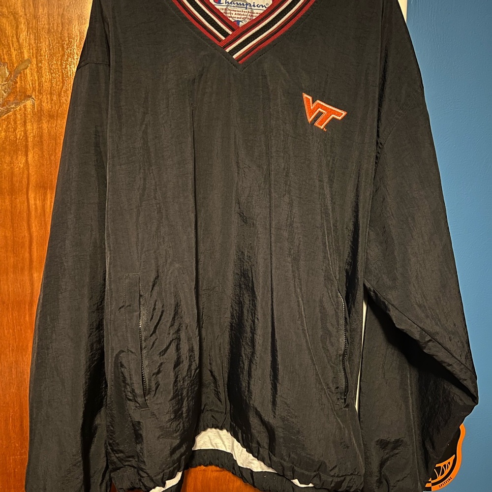Virginia Tech Champion Maroon and Black Pullover